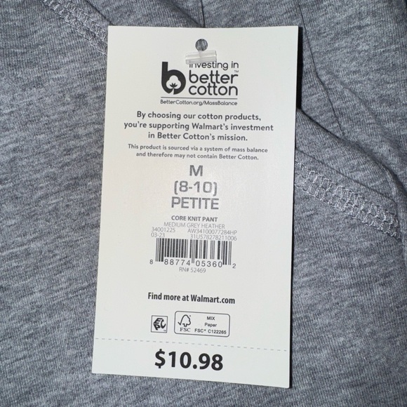 NWT Ladies Gray, Blue, and Black Pants - Set of Three Size Medium 8-10 Petite - Picture 2 of 5